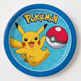 Pokemon Pikachu 7" Paper Dessert Plates - 8 Pack